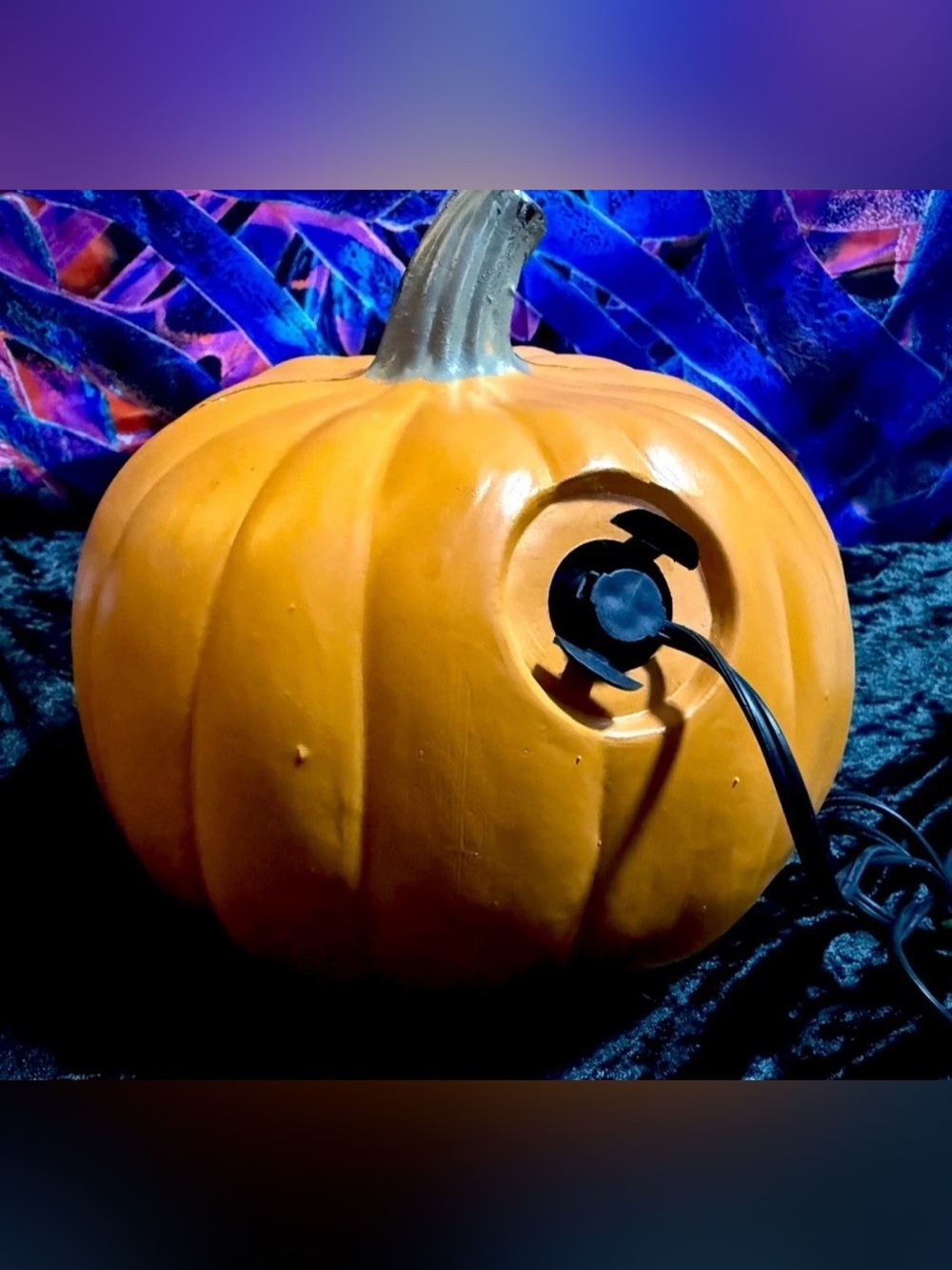 Vintage Pumpkin Jack O Lantern Lighted Halloween Fall Decor - Picture 11 of 14